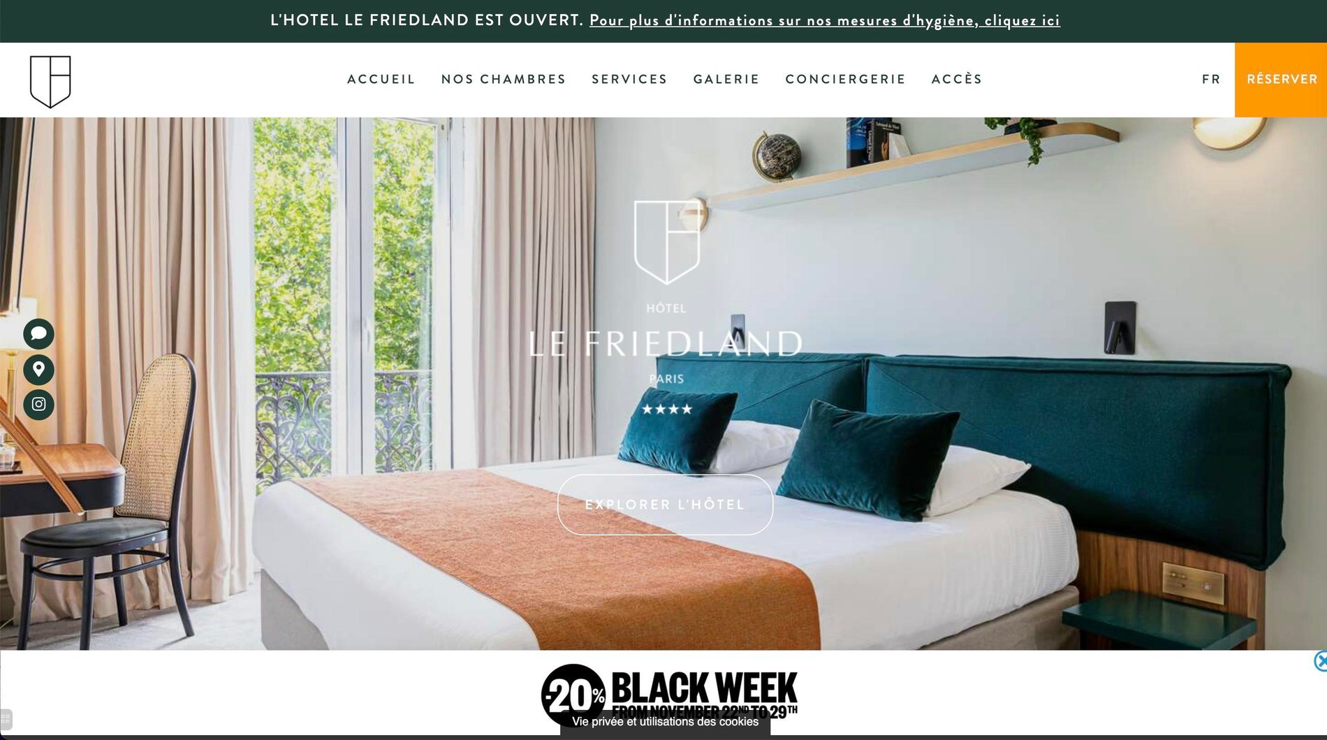 Agence MMCréation | Portfolio Hôtel Le Friedland