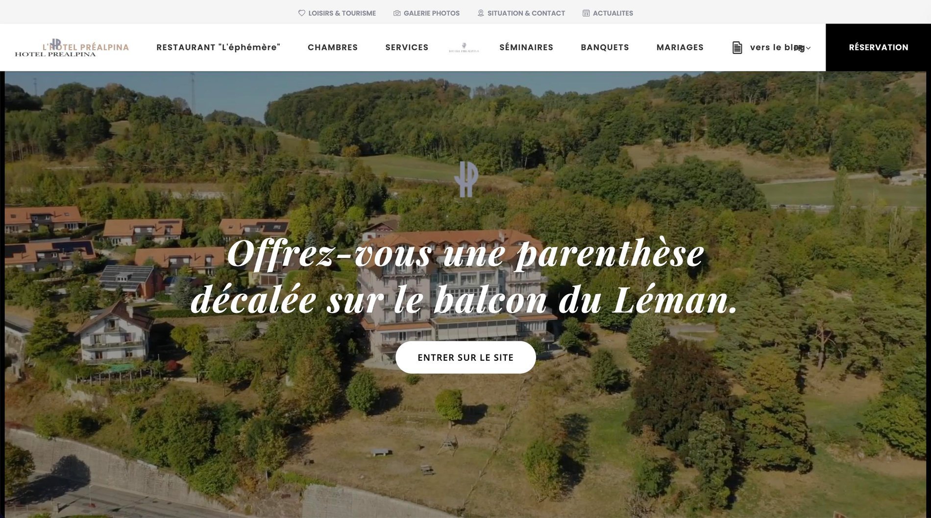 Agence MMCréation | Portfolio Hotel Prealpina