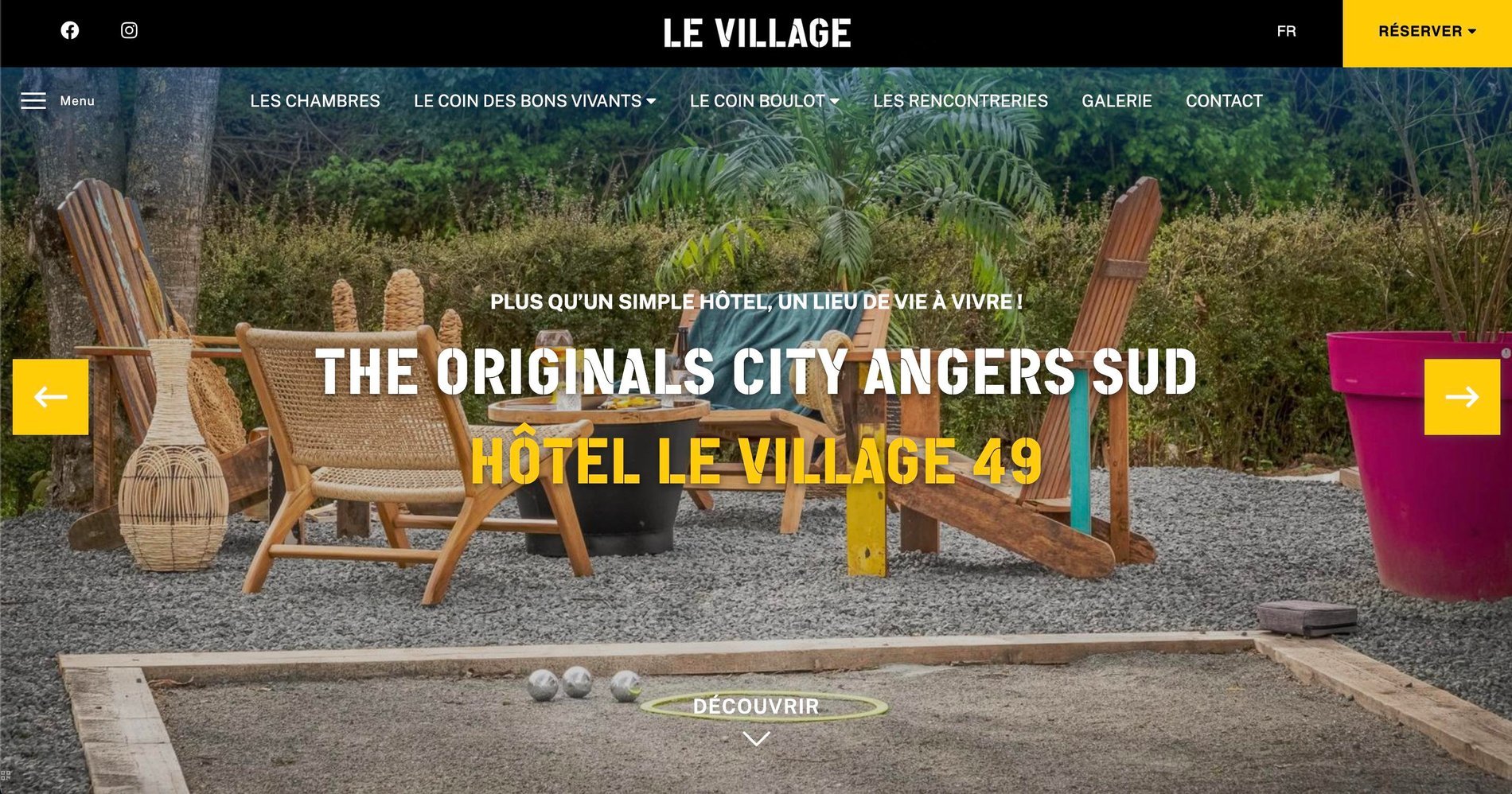 Agence MMCréation | Portfolio Hôtel le Village 49