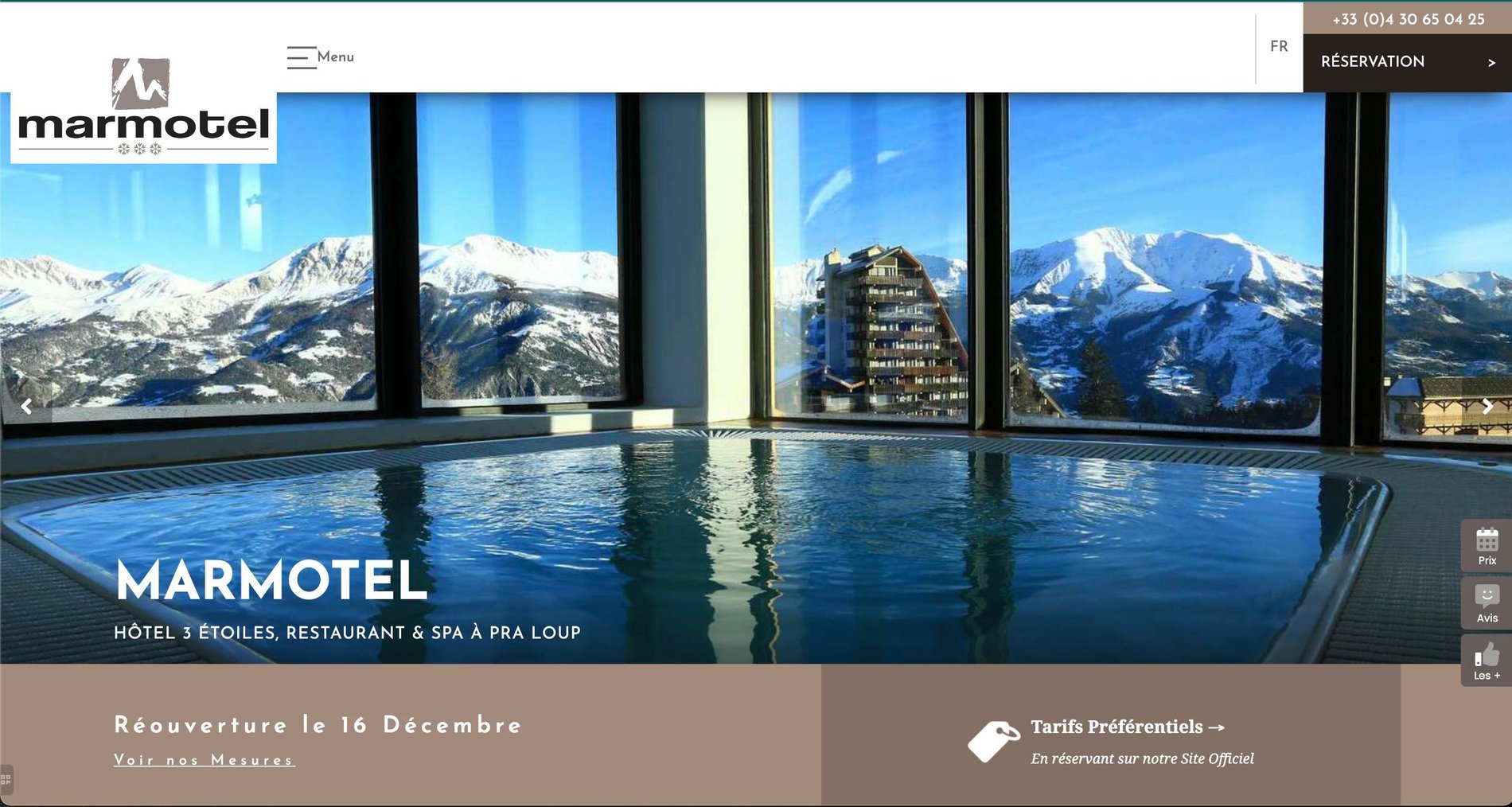 Agence MMCréation | Portfolio Marmotel