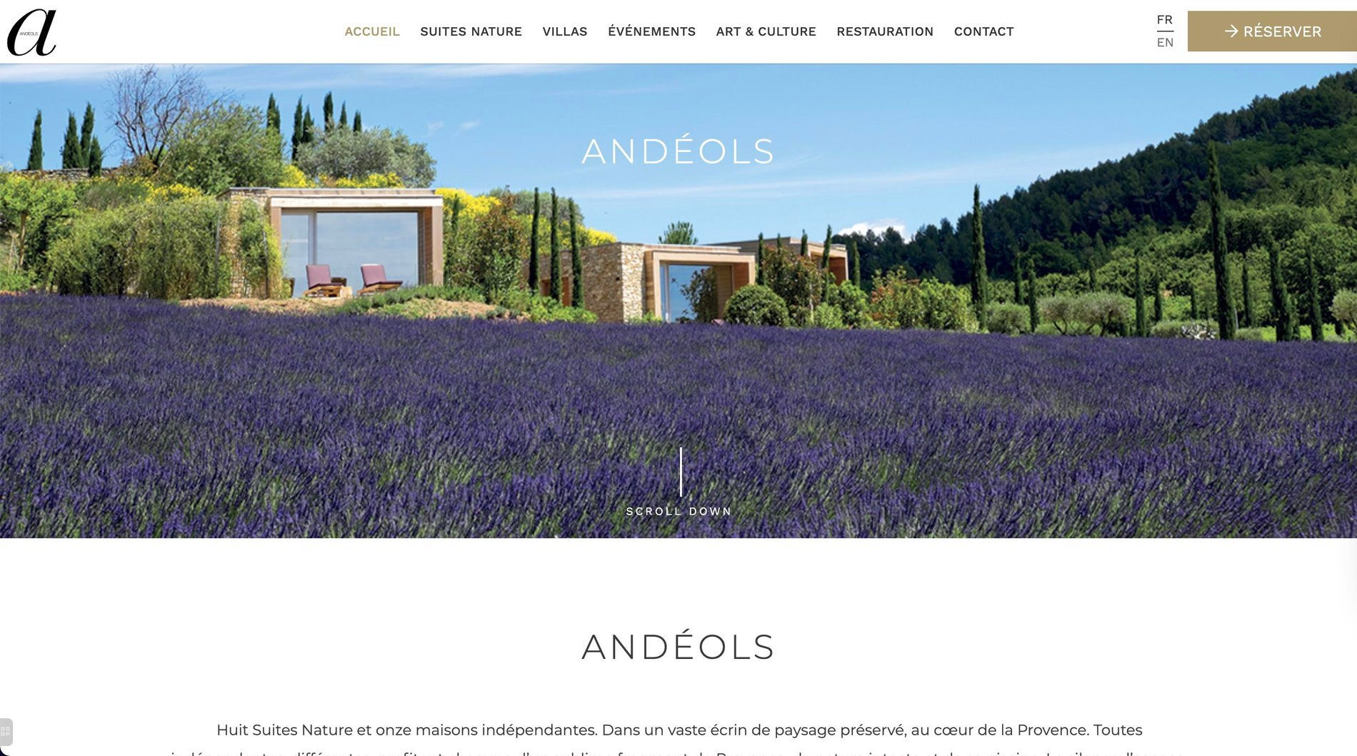 Agence MMCréation | Portfolio Les Andéols