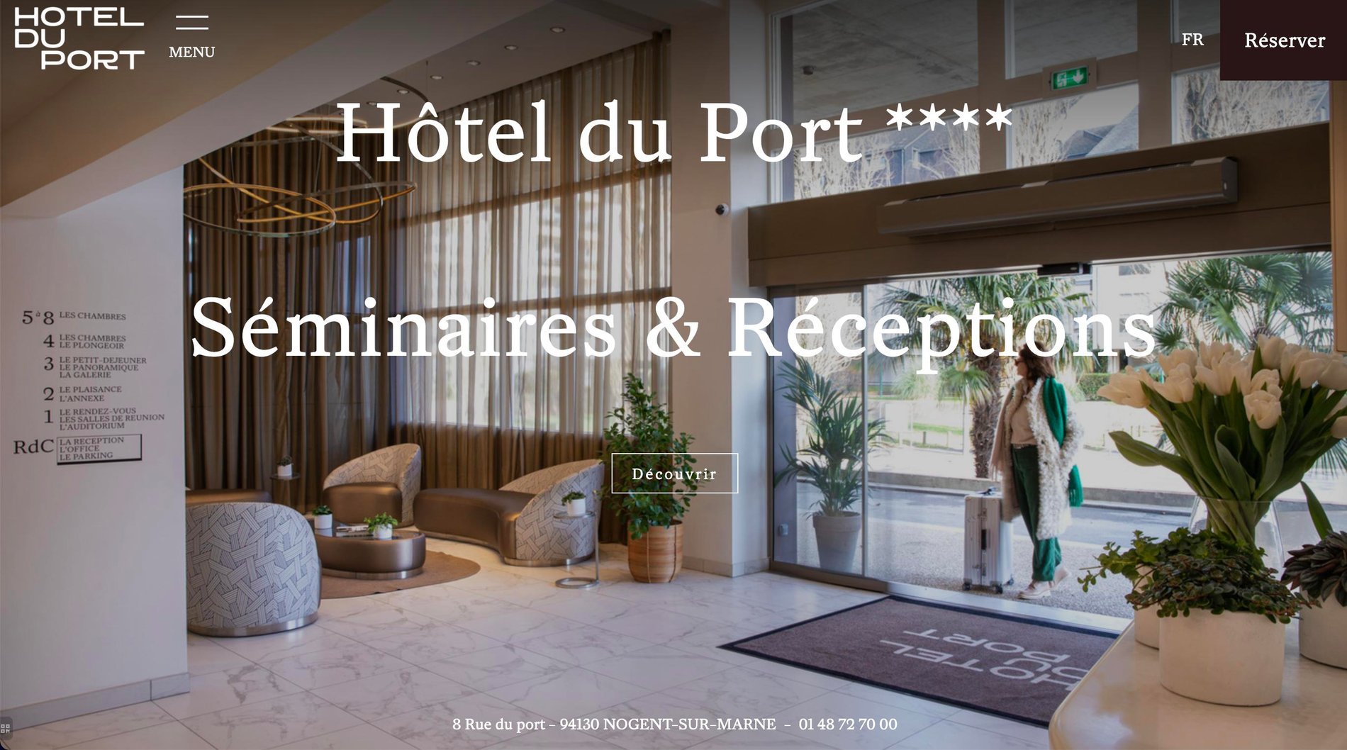Agence MMCréation | Portfolio Hôtel du Port