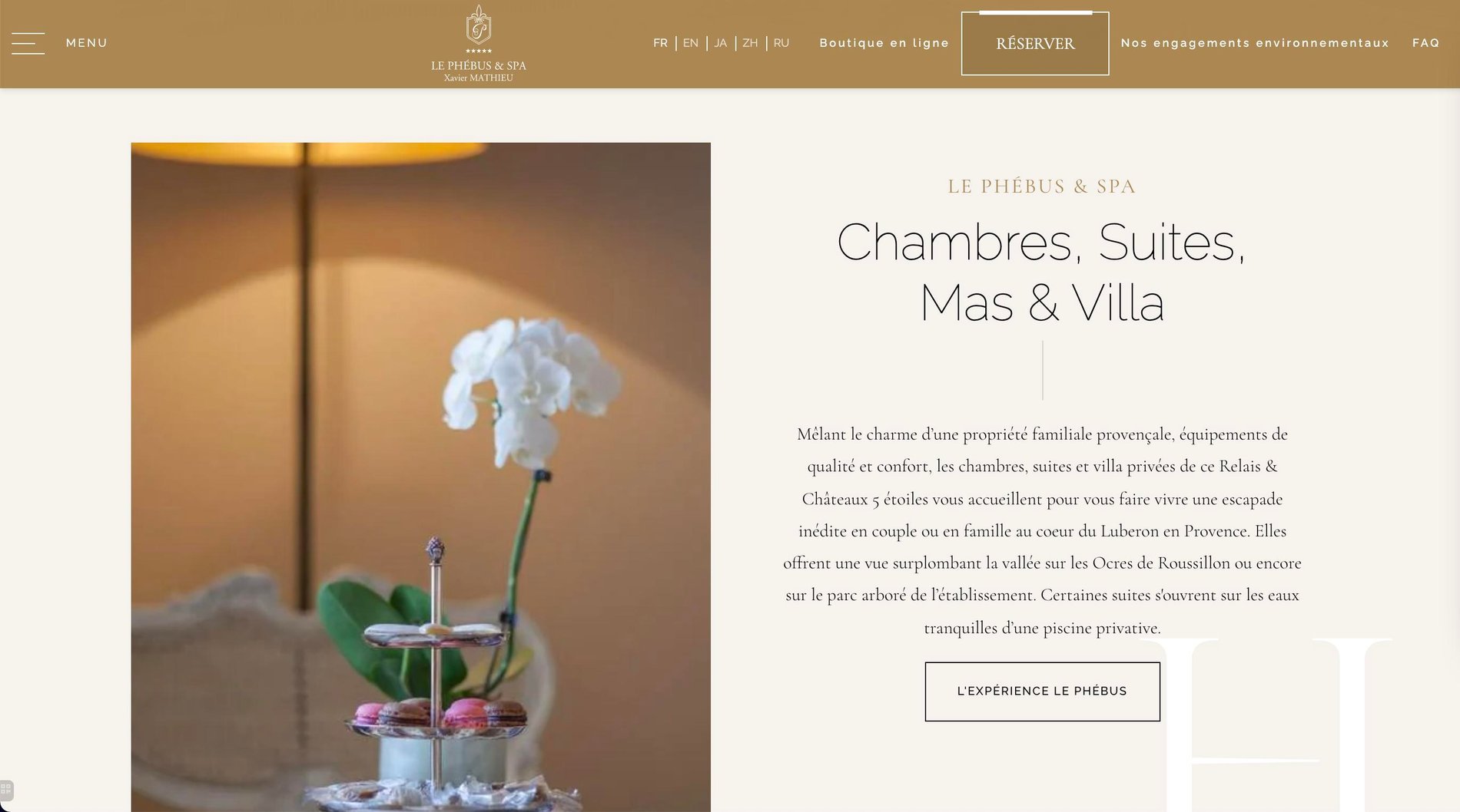 Agence MMCréation | Portfolio Le Phébus & Spa