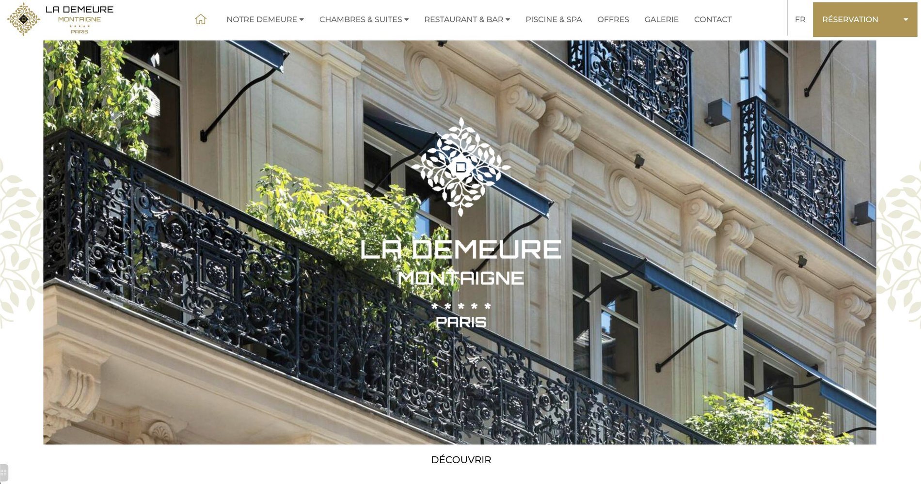 Agence MMCréation | Portfolio La Demeure Montaigne