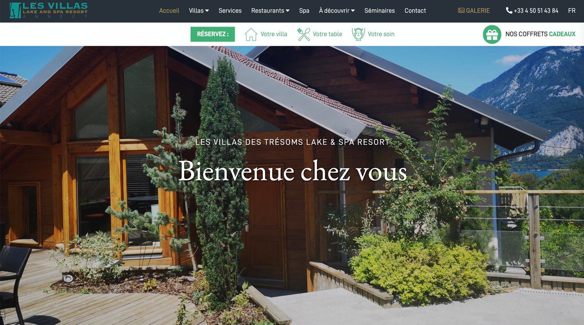 Agence MMCréation | Portfolio Les Villas des Trésoms