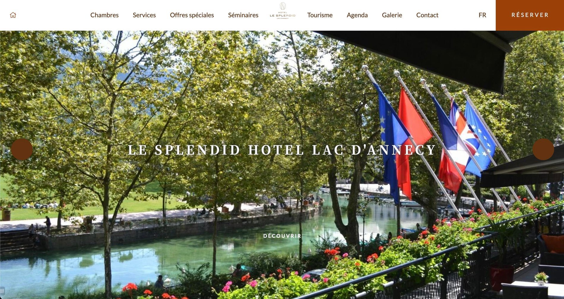 Agence MMCréation | Portfolio Hôtel Le Splendid
