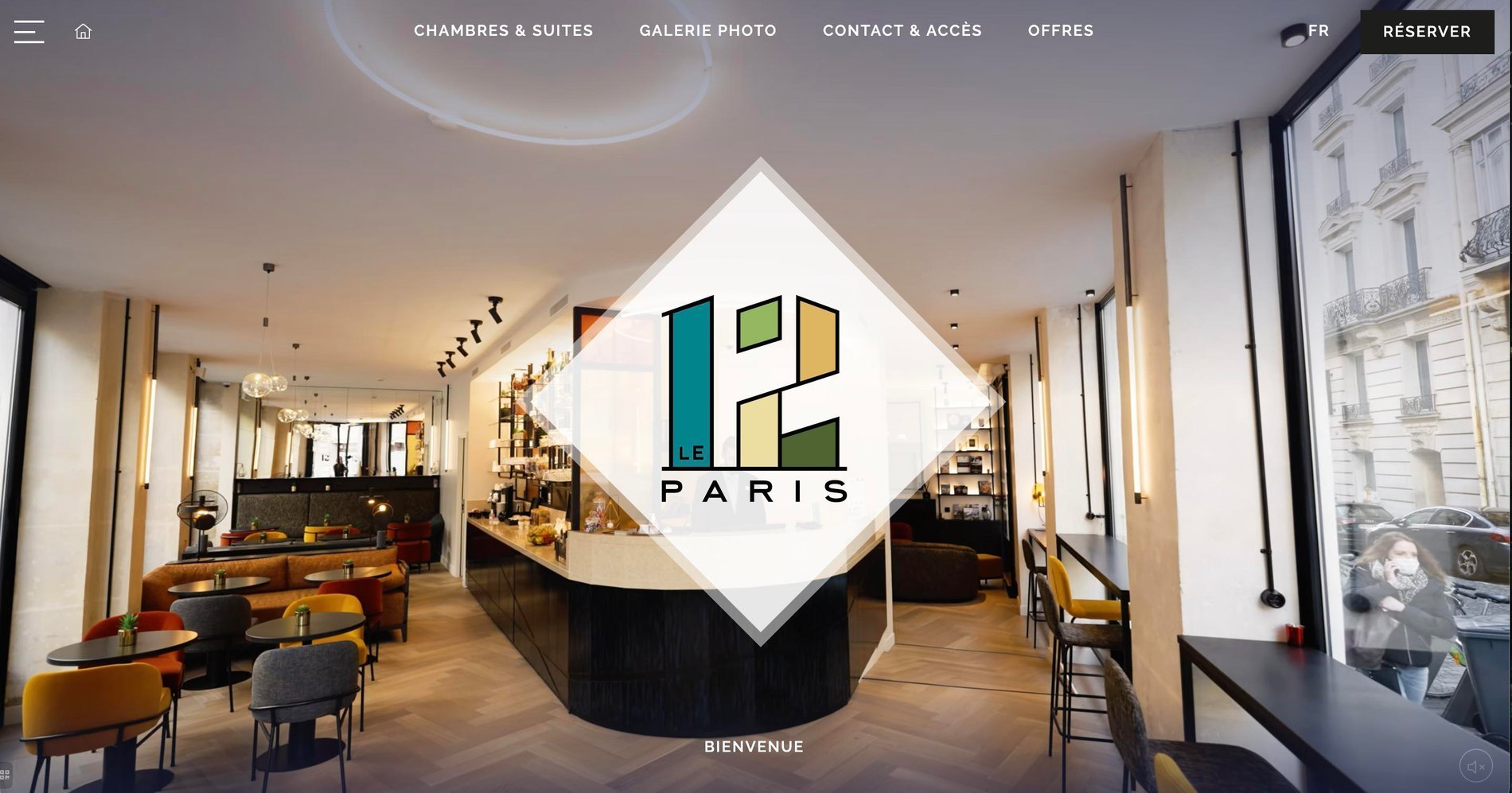 Agence MMCréation | Portfolio Hôtel Le 12