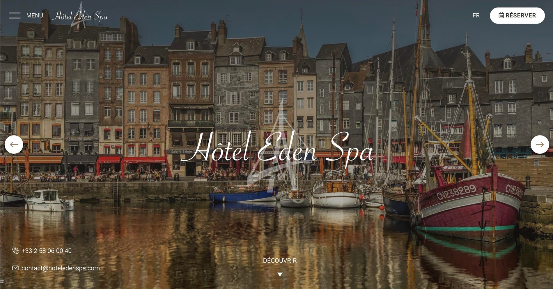 Agence MMCréation | Portfolio Hôtel Eden Spa