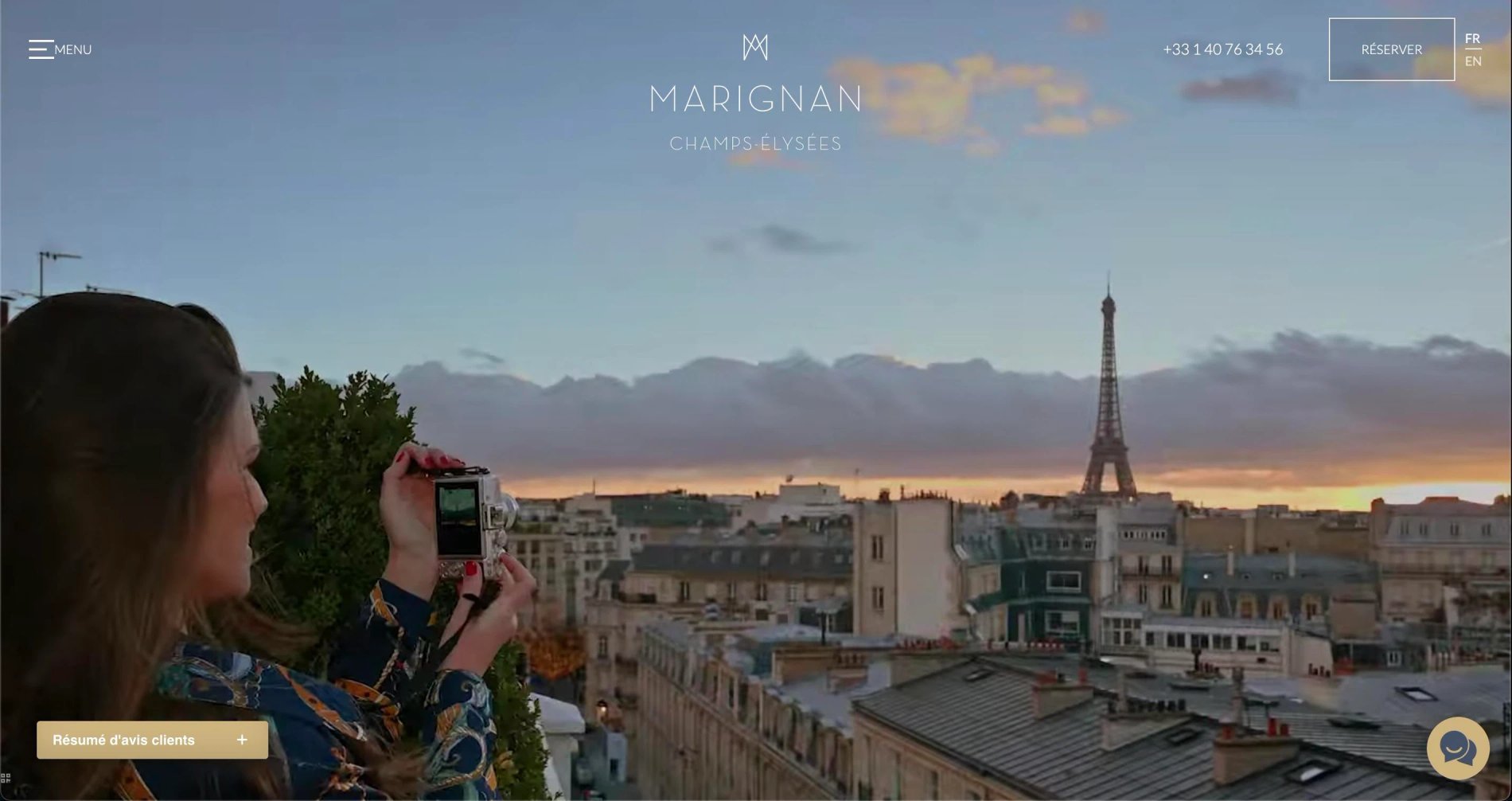 Agence MMCréation | Portfolio Hôtel Marignan