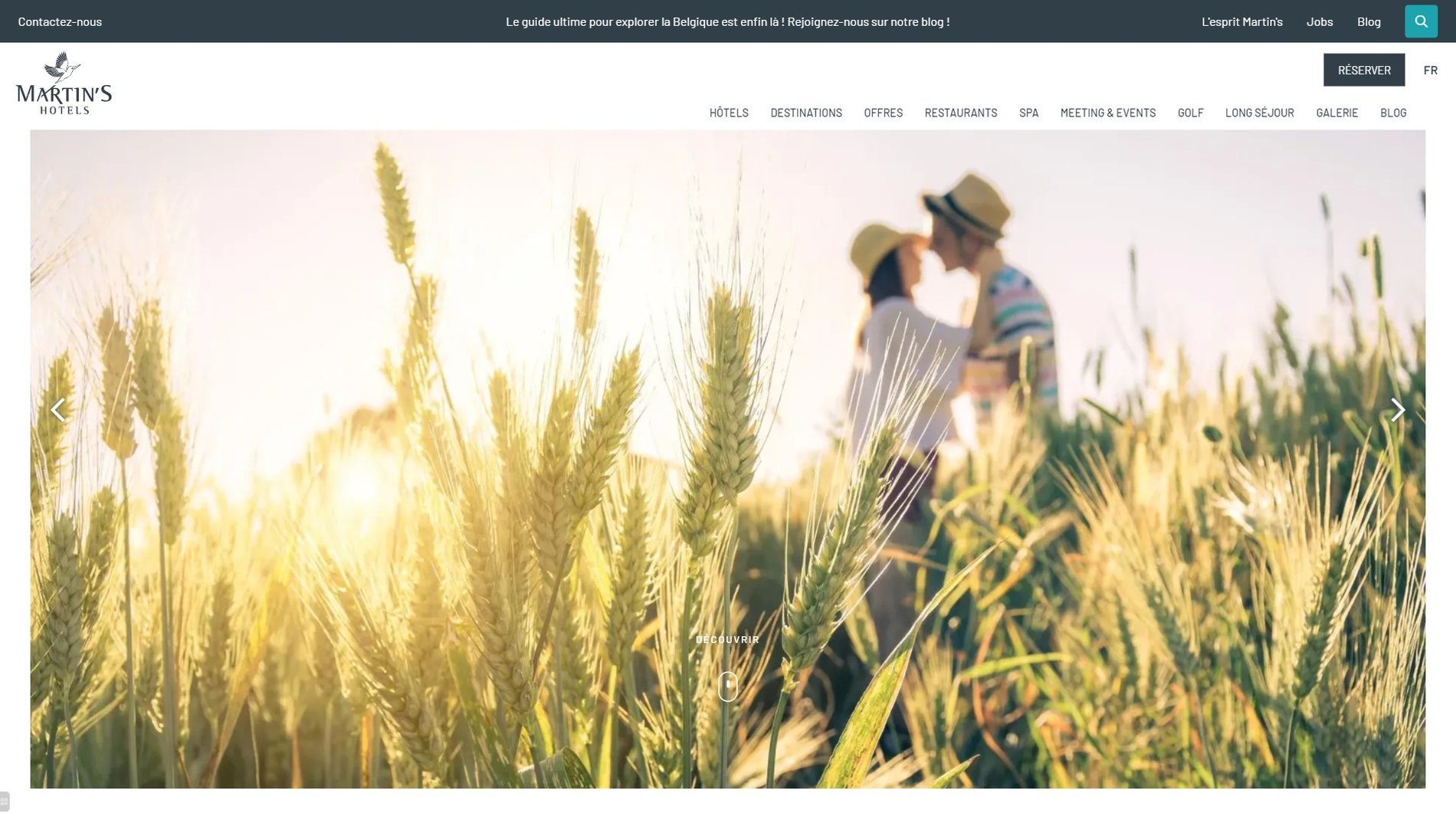 Agence MMCréation | Portfolio Martin's Hotels