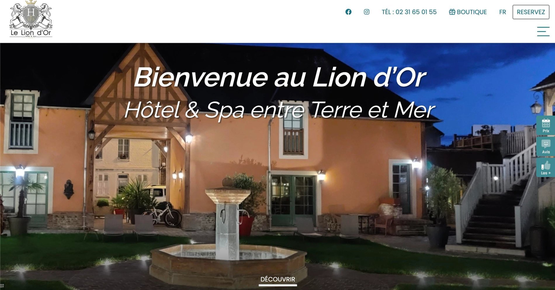 Agence MMCréation | Portfolio Le Lion d'Or