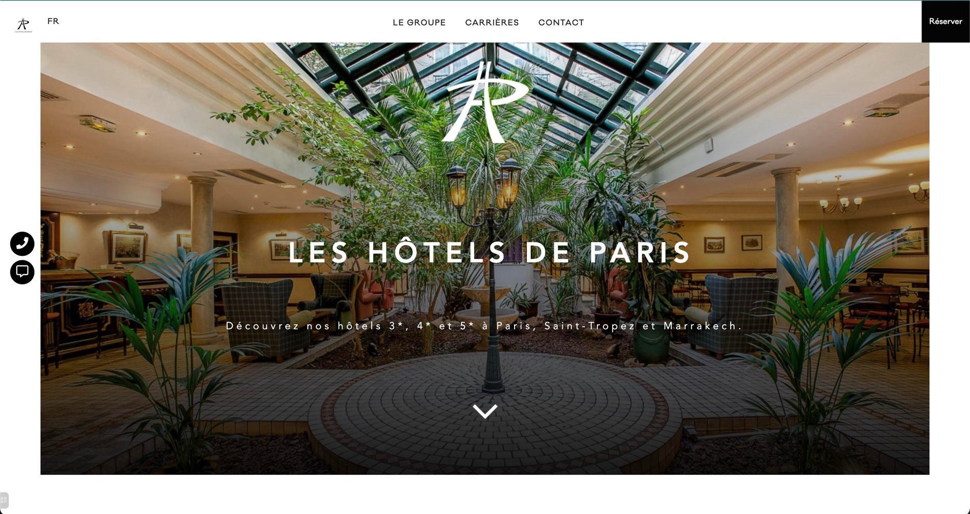 Agence MMCréation | Portfolio Les Hôtels de Paris