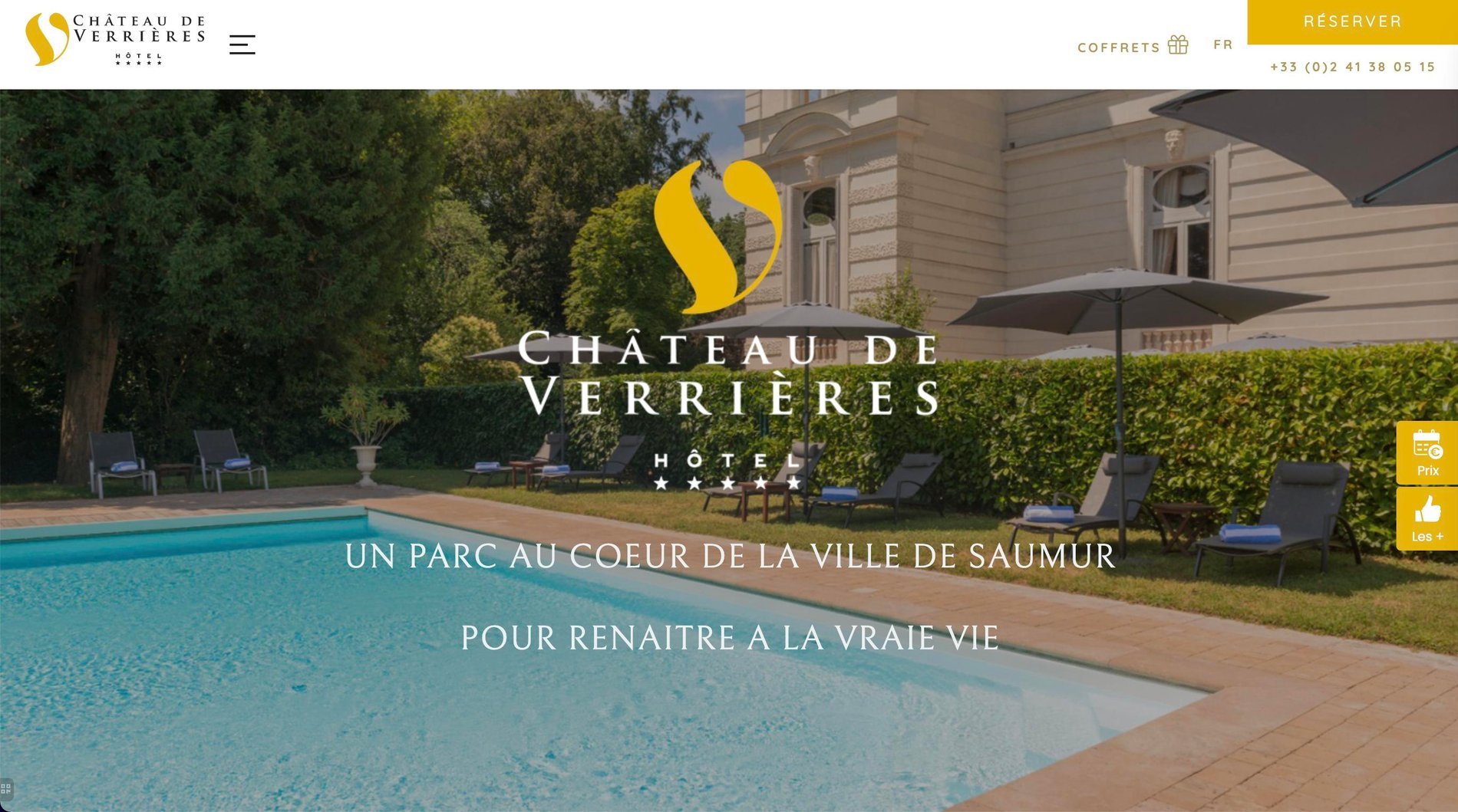 Agence MMCréation | Portfolio Château de Verrières