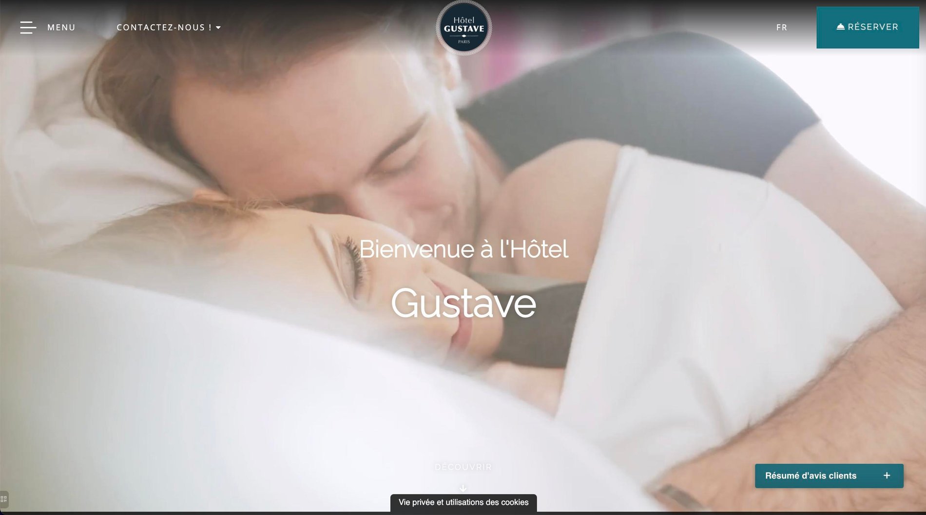 Agence MMCréation | Portfolio Hôtel Gustave