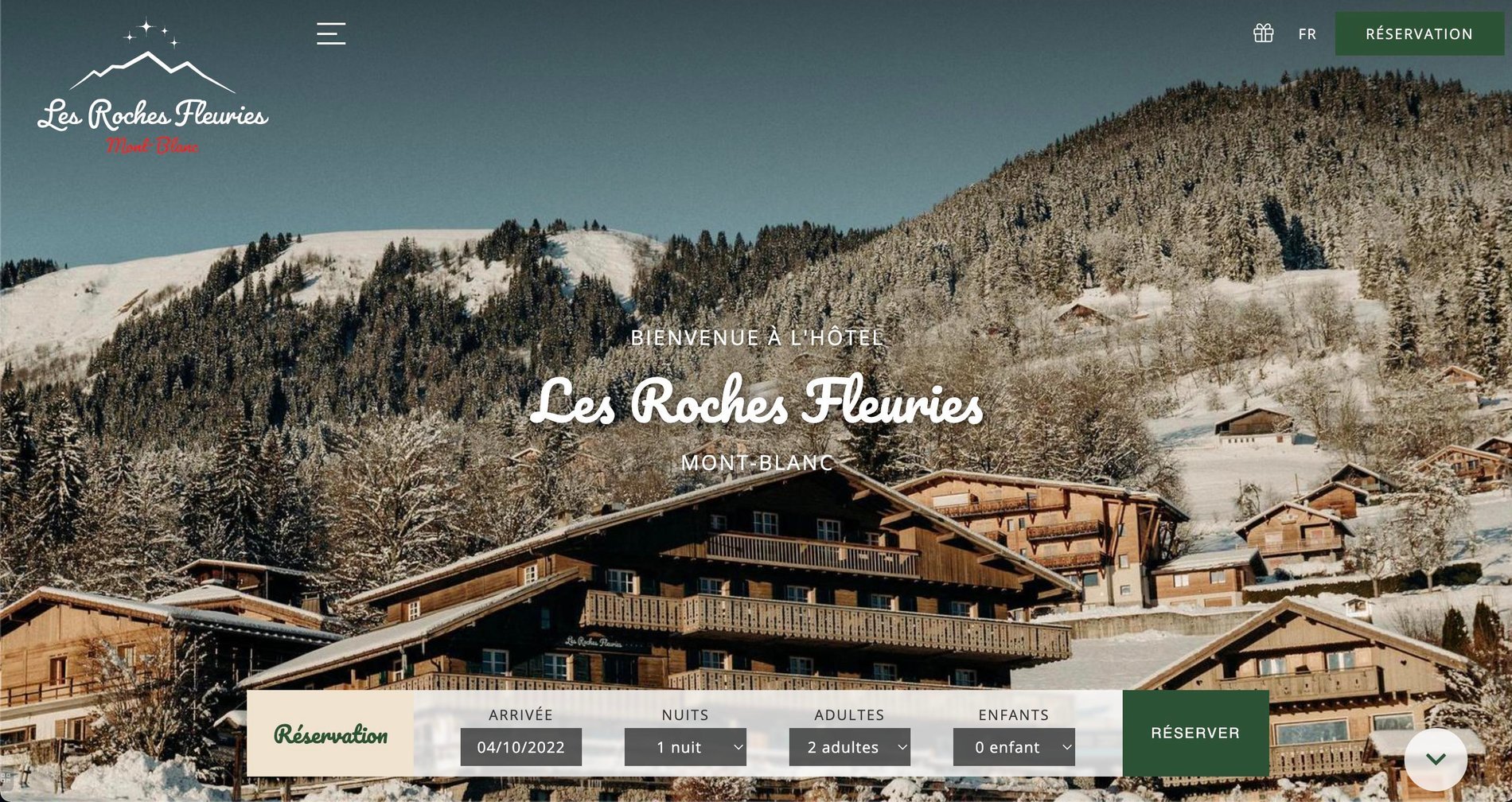 Agence MMCréation | Portfolio Les Roches Fleuries