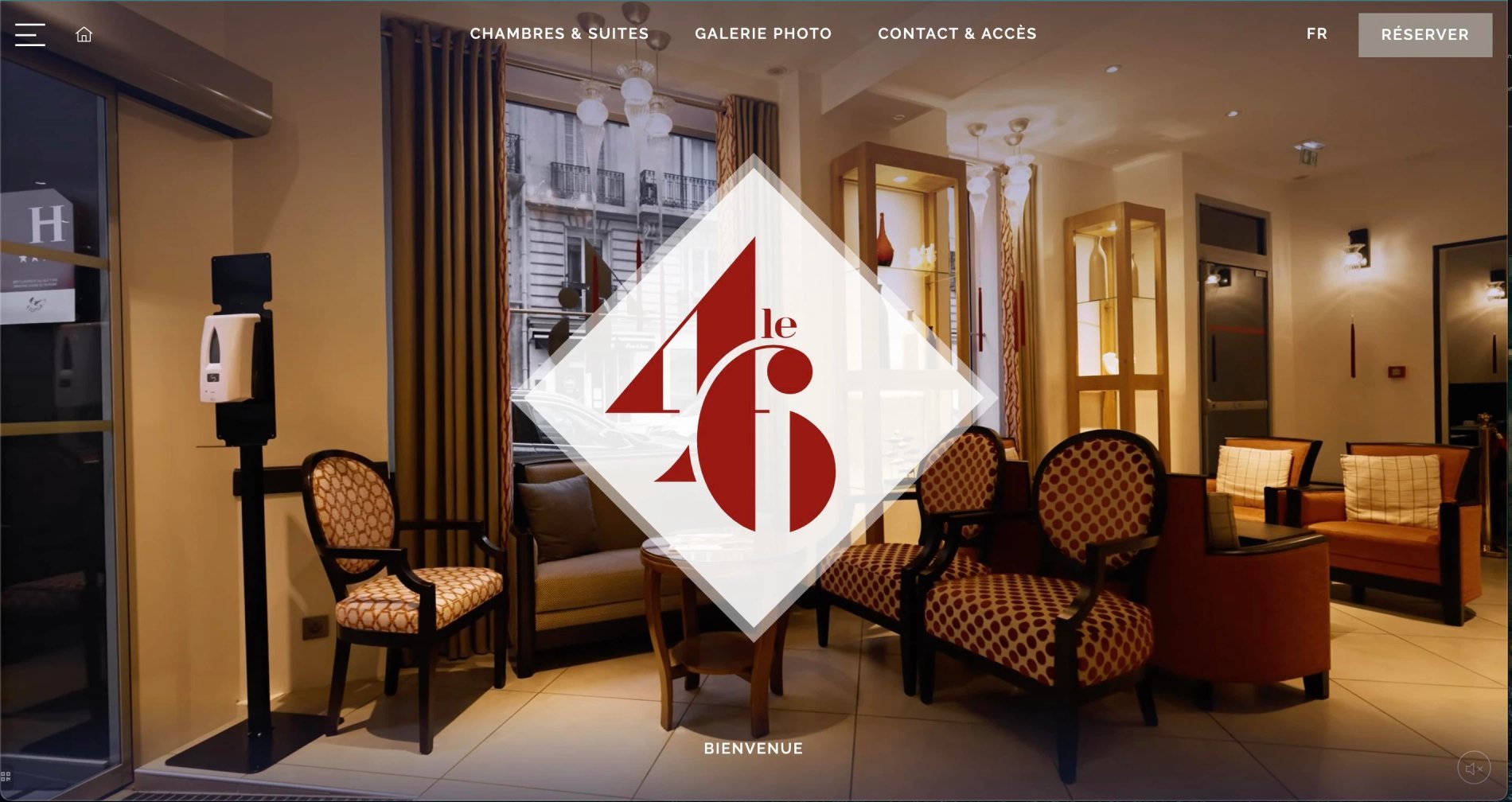 Agence MMCréation | Portfolio Hôtel le 46