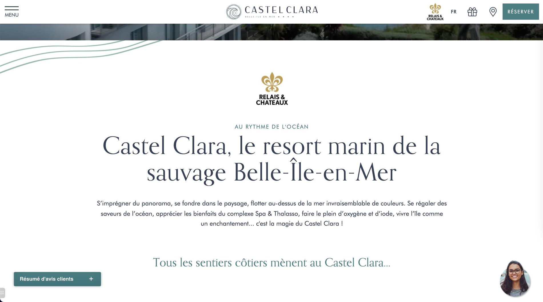 Agence MMCréation | Portfolio Castel Clara