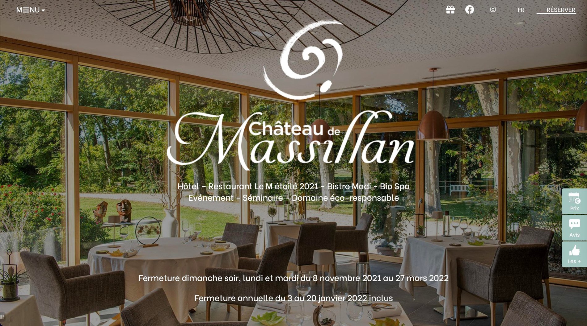 Agence MMCréation | Portfolio Château de Massillan