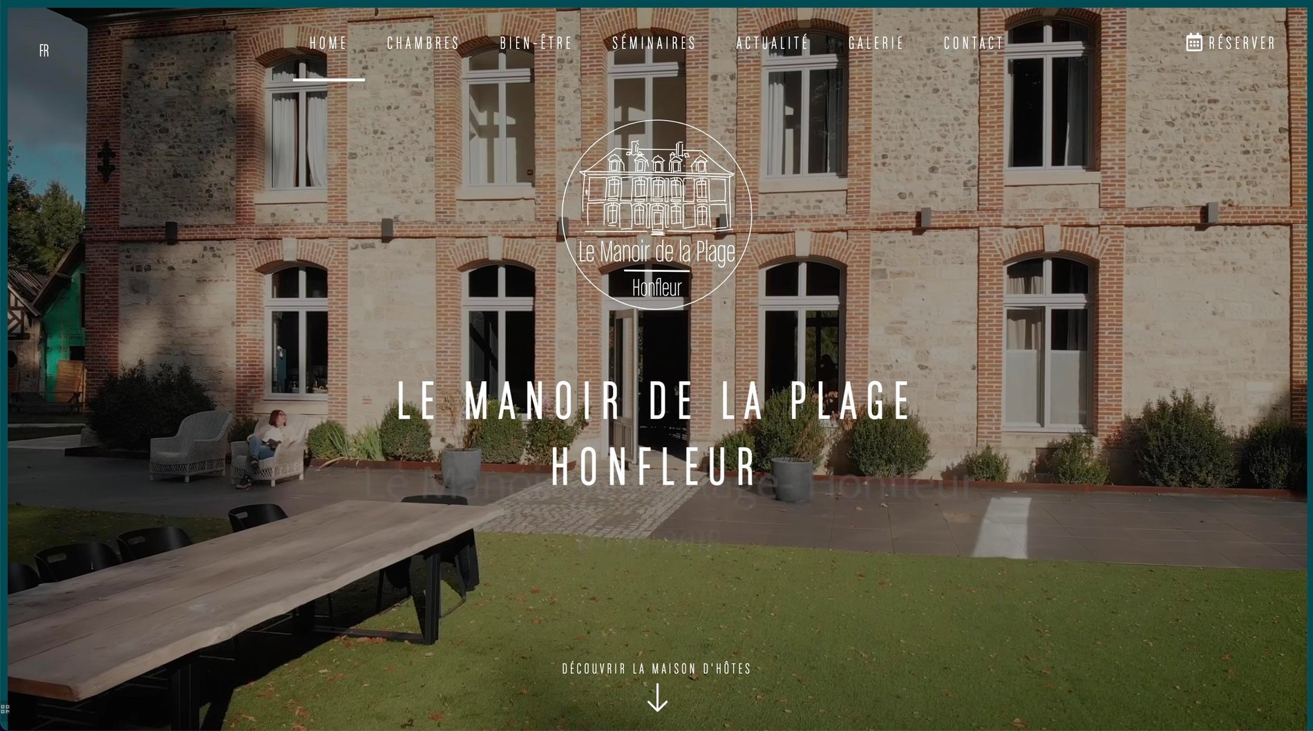 Agence MMCréation | Portfolio Le Manoir de la Plage