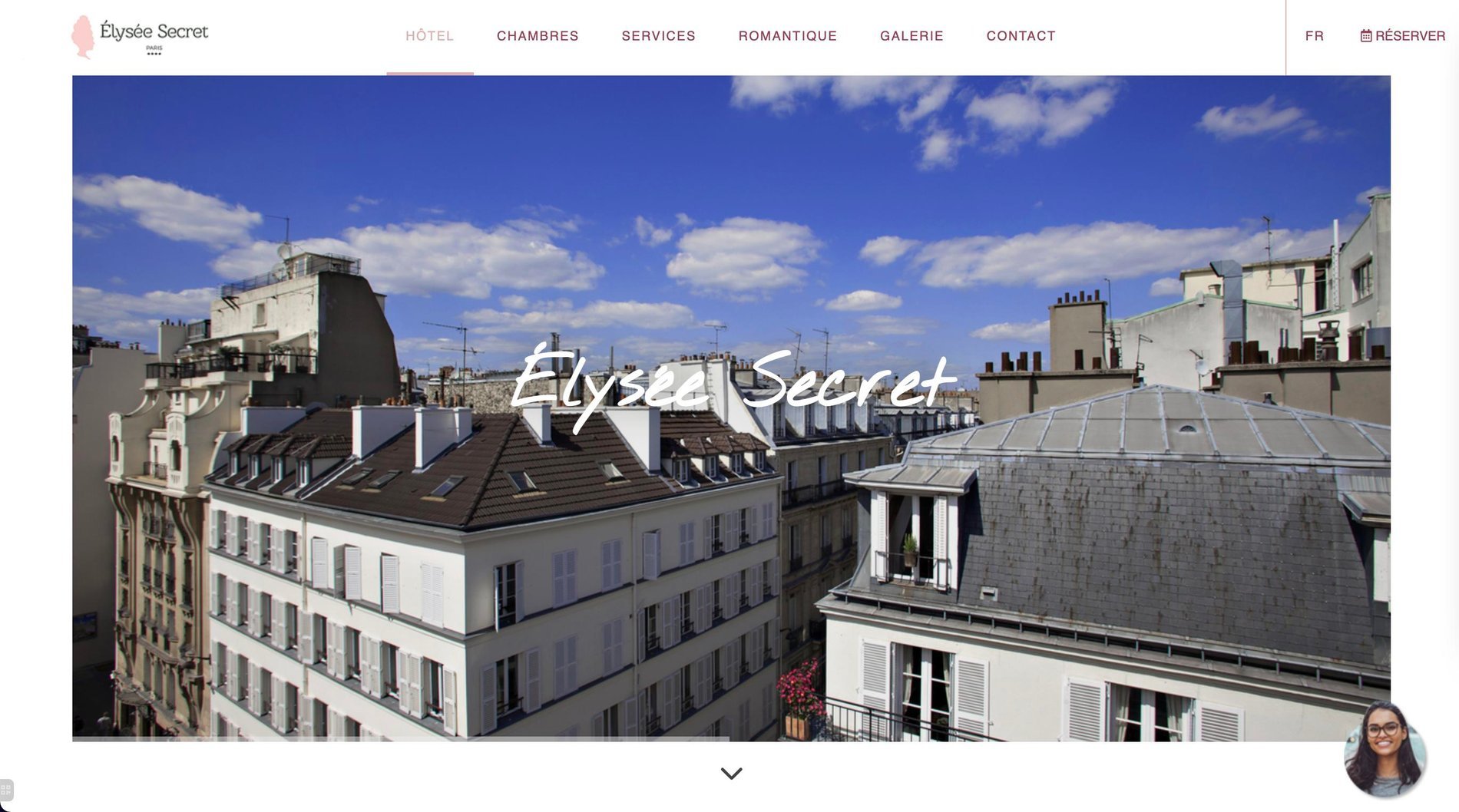 Agence MMCréation | Portfolio Elysée Secret