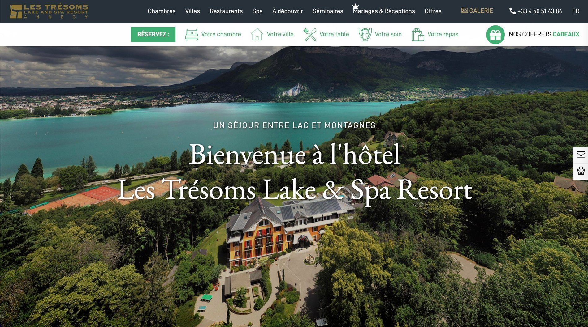 Agence MMCréation | Portfolio Les Tresoms