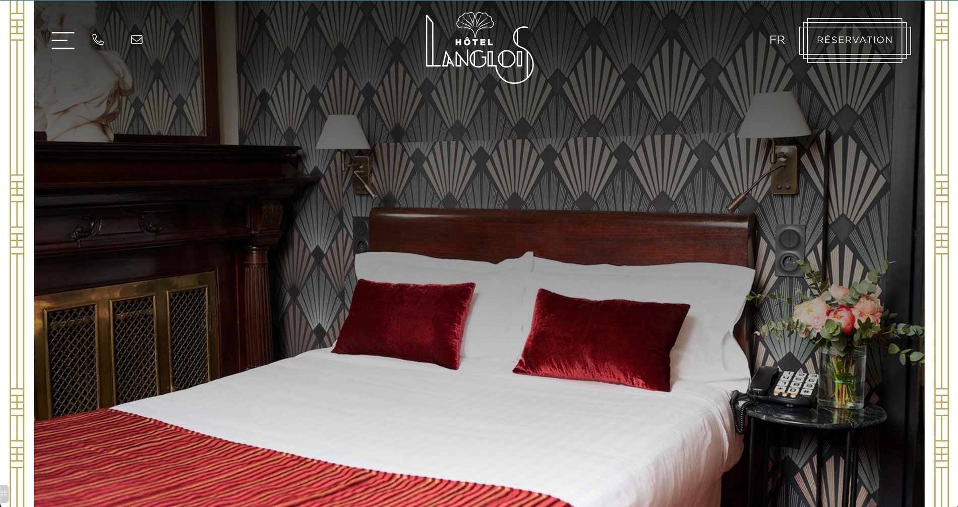 Agence MMCréation | Portfolio Hôtel Langlois