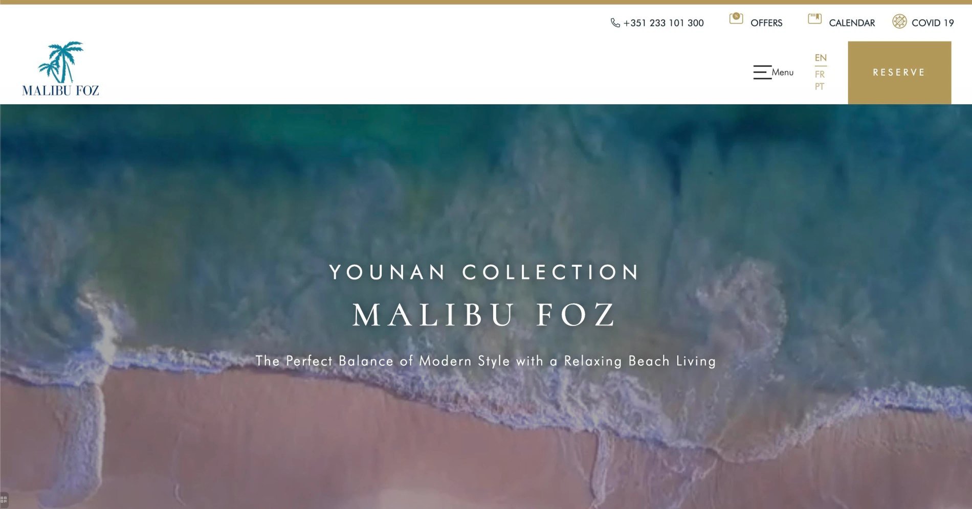 Agence MMCréation | Portfolio Malibu Foz
